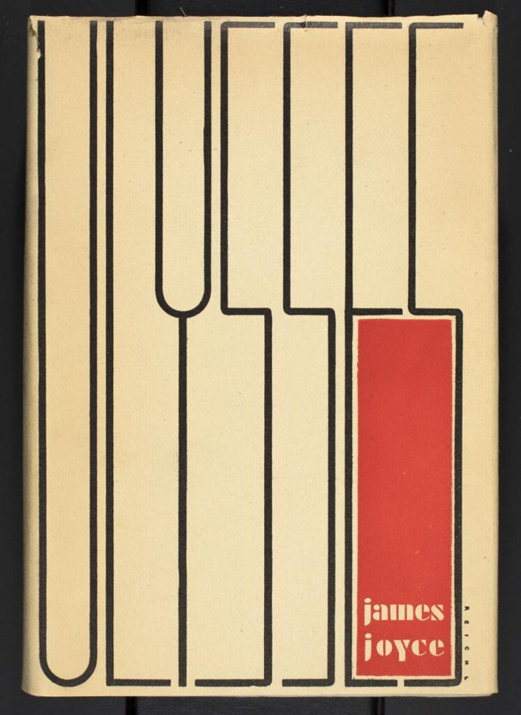 Cover page for an edition of James Joyce's Ulysses.