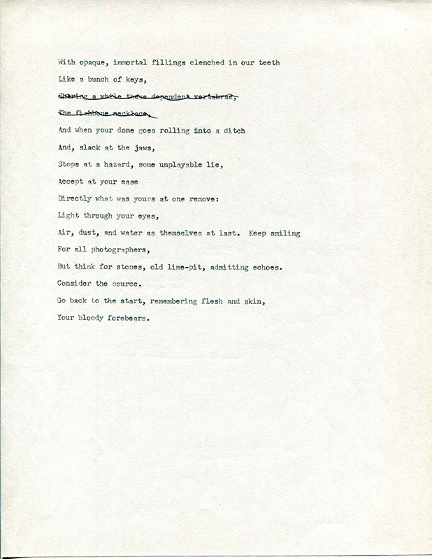 Draft of On Seeing an X-Ray, page 2