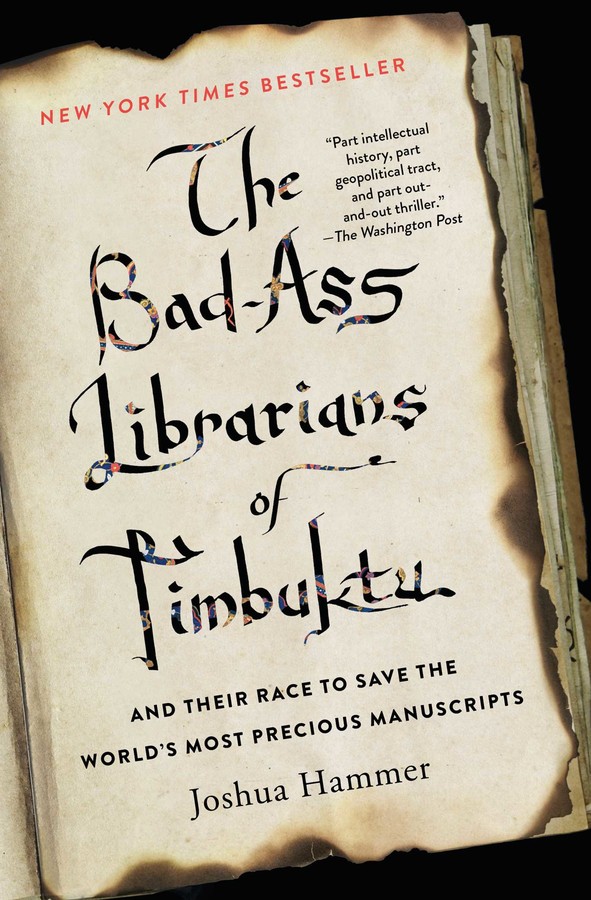 Book cover art for The Bad-Ass Librarians of Timbuktu by Joshua Hammer.