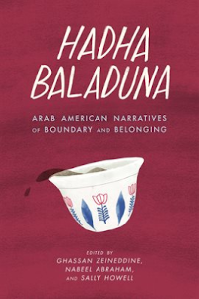 Book cover of Arab American Narratives of Boundary and Belonging by Hadha Baladuna.