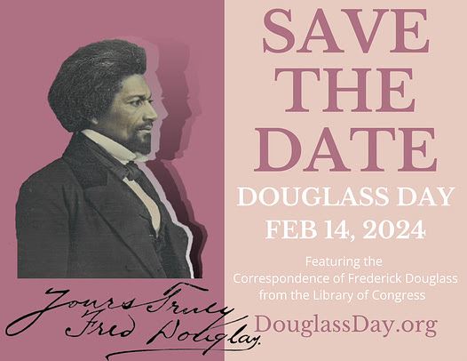 Douglass Day 2024 Save the Date Graphic