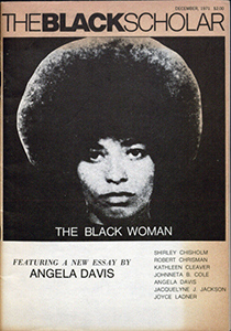 The Black Scholar December 1971 issue titled "The Black Woman."