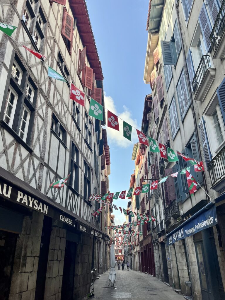 Buildings in French Basque country