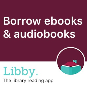 Borrow ebooks and audiobooks with OverDrive's Libby application.